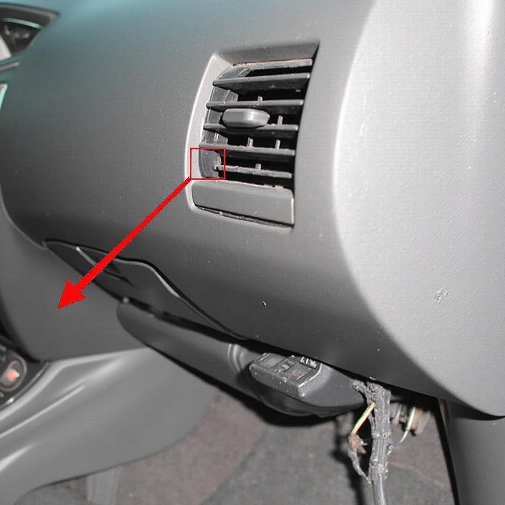 2012 Nissan Altima OBD2 Port Location Under Dashboard