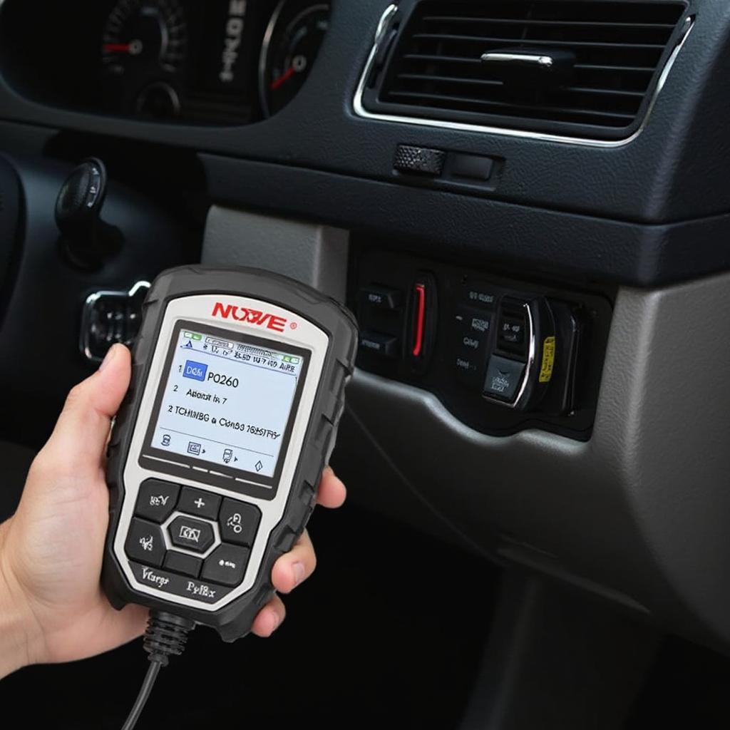 Using OBD2 Scanner to Diagnose P0260