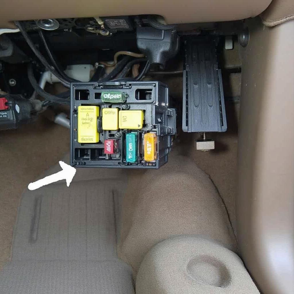 2013 Chevy Silverado OBD2 Fuse Box Location Under the Dash