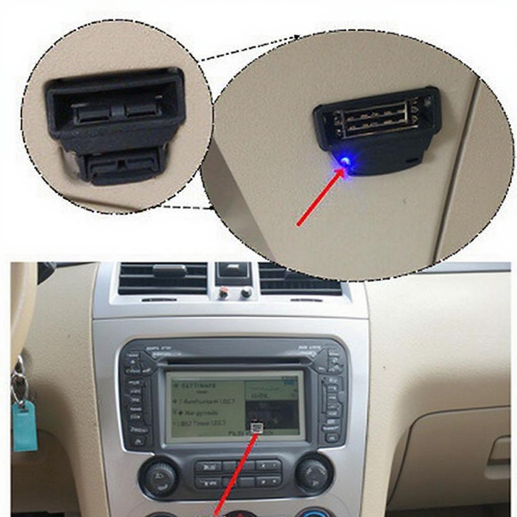 2013 Ford Taurus OBD2 Port Location