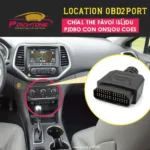 2014 Jeep Cherokee OBD2 Port Location