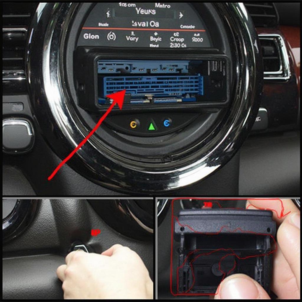 2015 Mini Cooper OBD2 Port Location Under Dashboard