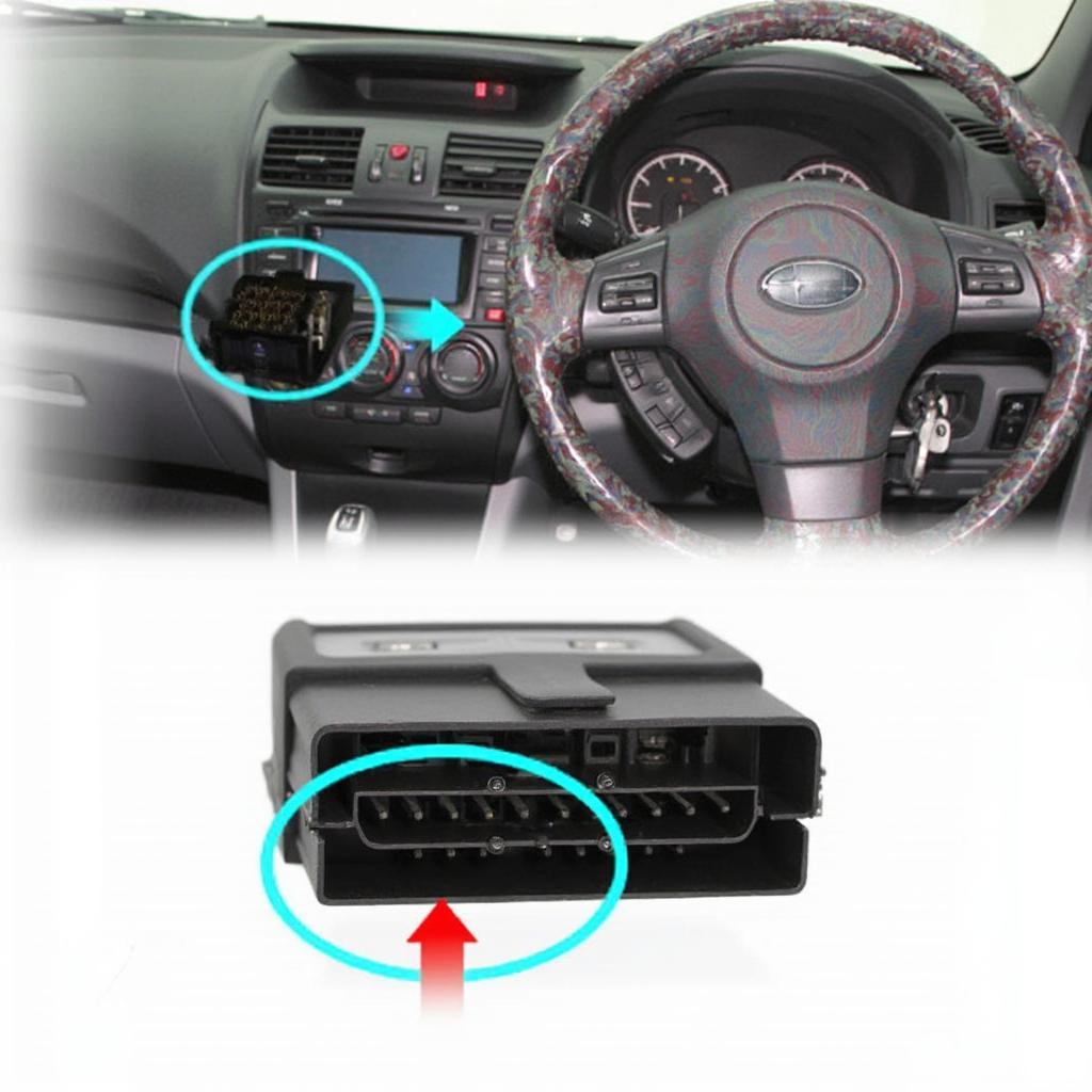 2015 WRX OBD2 Port Location