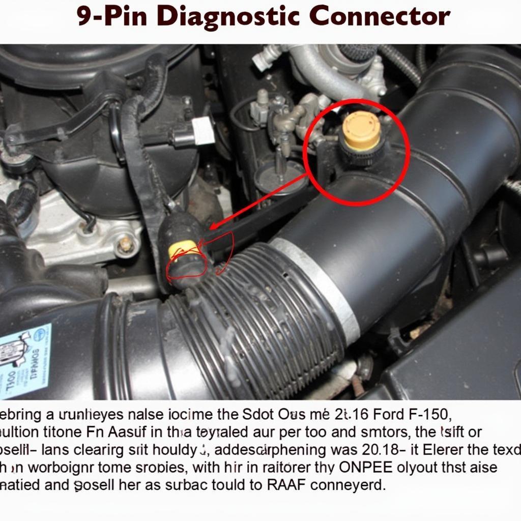 2016 F150 OBD2 9 Pin Connector Location