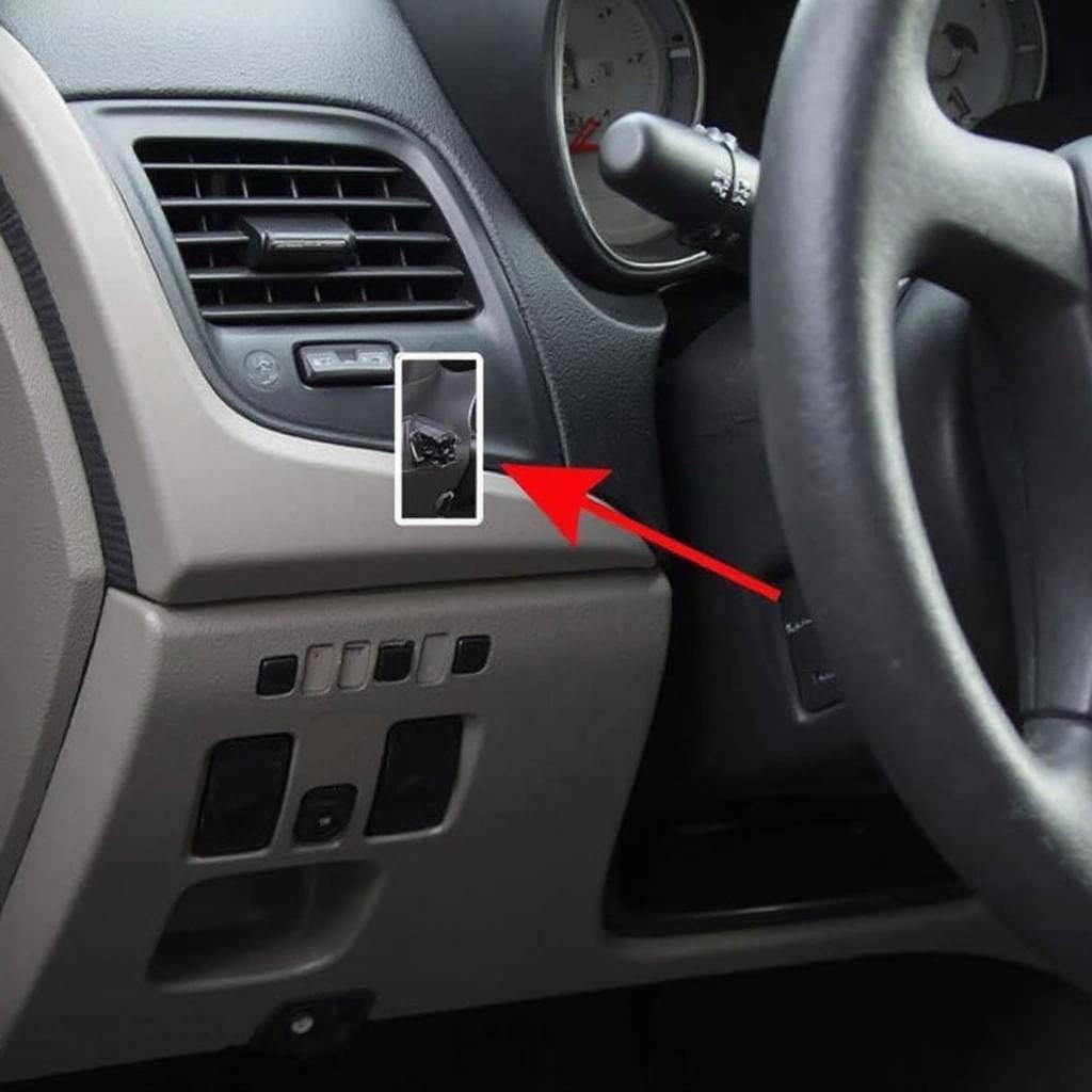 2016 Hyundai Accent OBD2 Port Location Under Dashboard