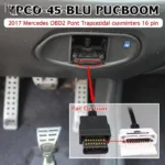 2017 Mercedes E300 OBD2 Port Location Under Dashboard