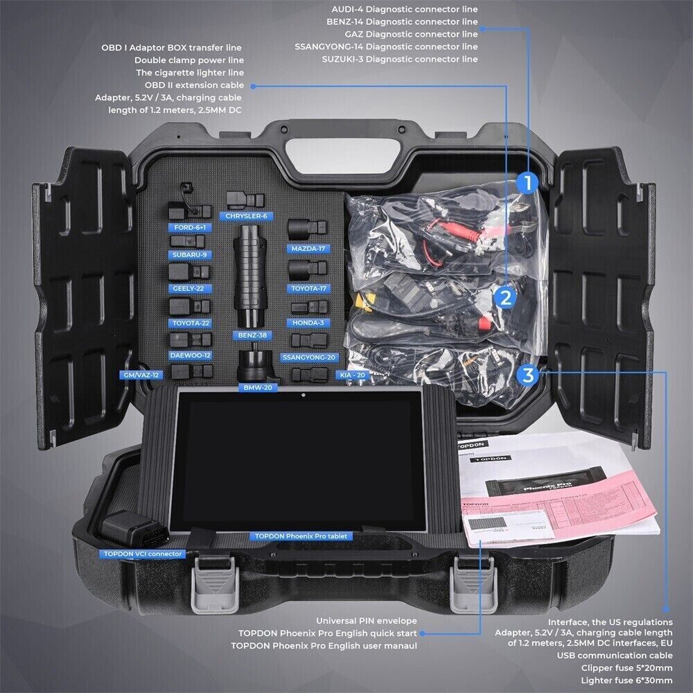 2024 UPDATE Professional All-System ECU Coding Full Diagnostic Scanner Tablet UK