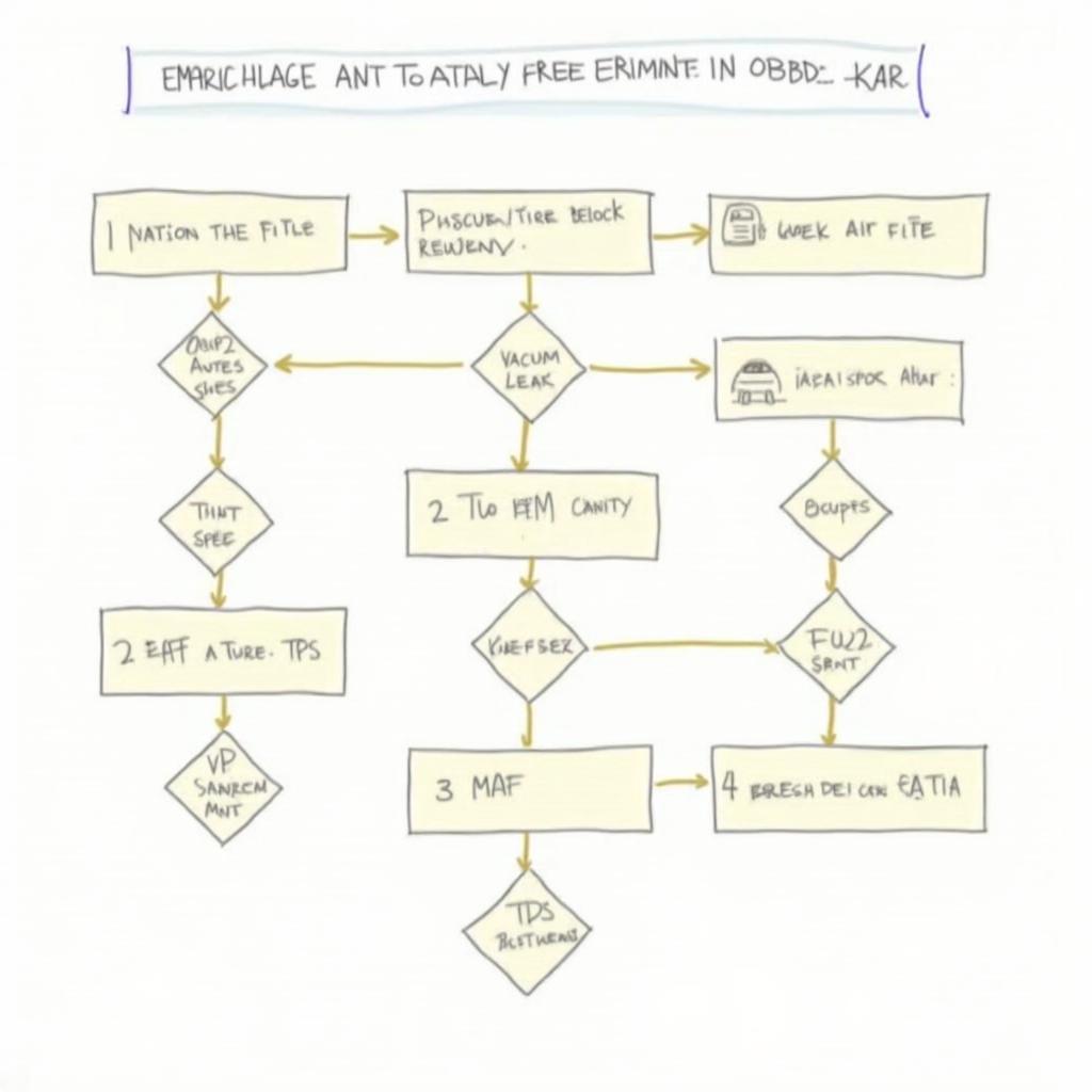 Nissan 370z OBD2 Diagnostic Process Flowchart