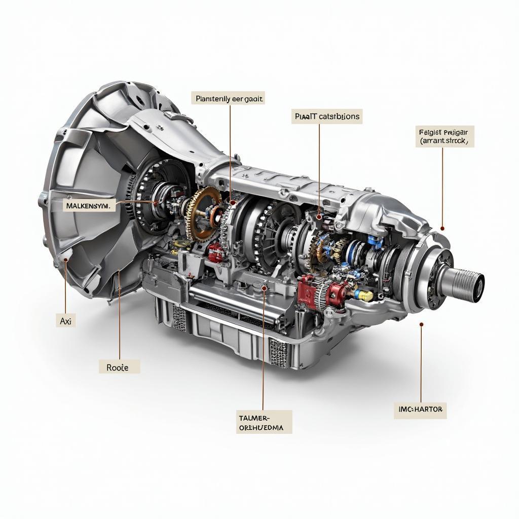 47RE Transmission Internal Components