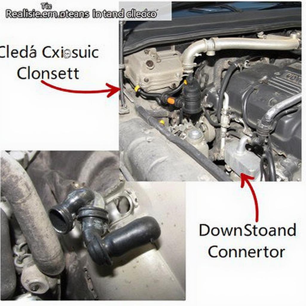 4G Acura TL OBD2 Sensor Location in Catalytic Converter