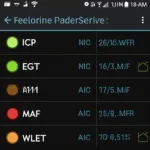 7.3 Powerstroke OBD2 App Monitoring Key Parameters