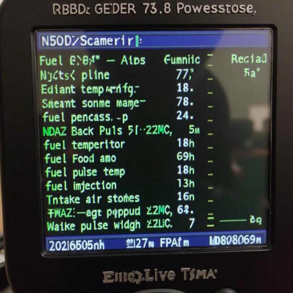 7.3L OBD2 Live Data Stream