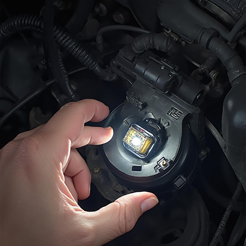 Inspecting the 1996 Honda Accord OBD2 Connector