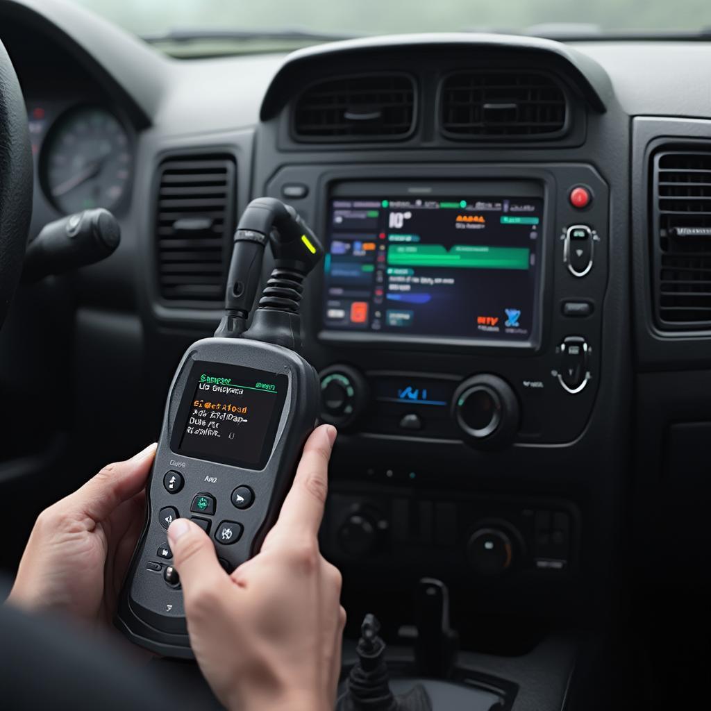 Using an OBD2 Scanner on a 1998 Nissan Patrol