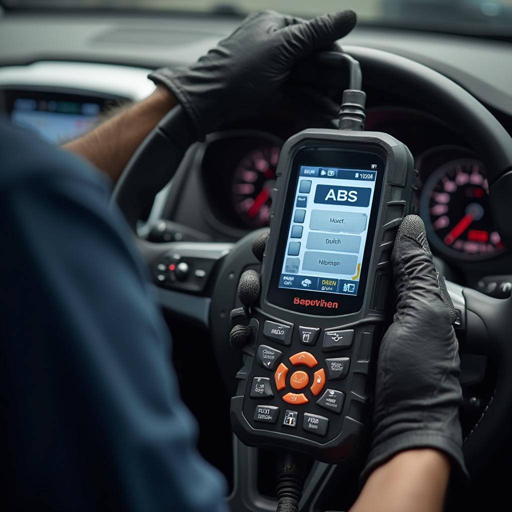 Connecting ABS OBD2 Software to Vehicle