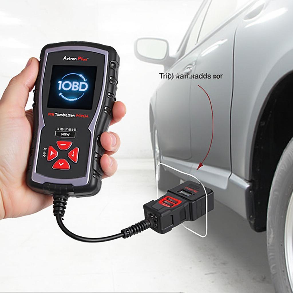 Connecting ActronPlus OBD2 Scanner