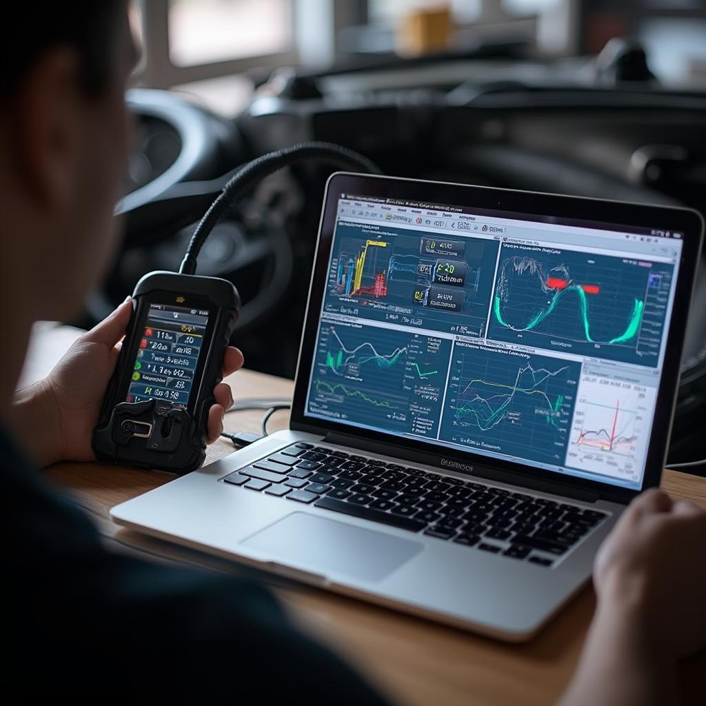 Using live data from an OBD2 scanner for performance tuning.