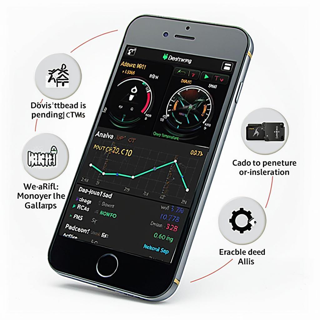 Advanced OBD2 App Features Display