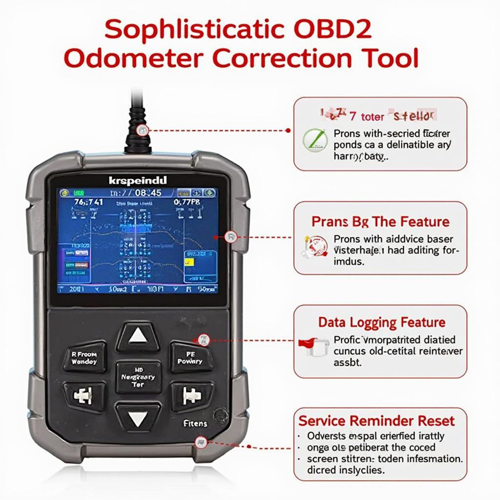 Advanced OBD2 Odometer Correction Tool