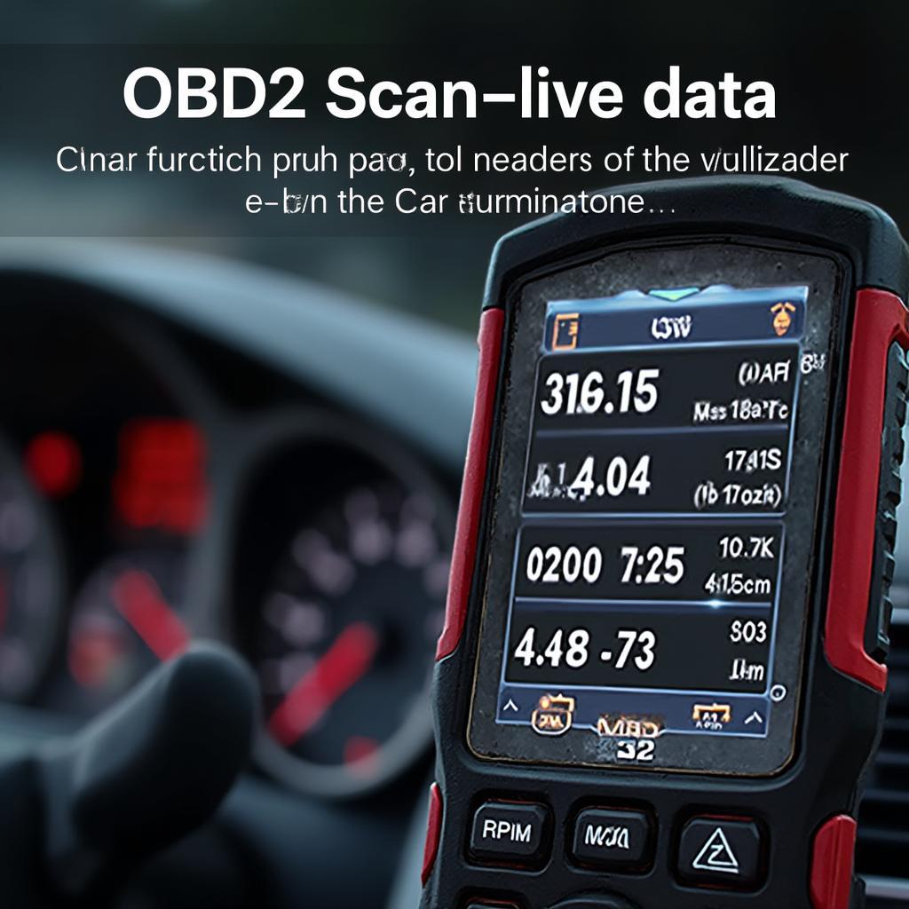 Advanced features of an OBD2 scan tool