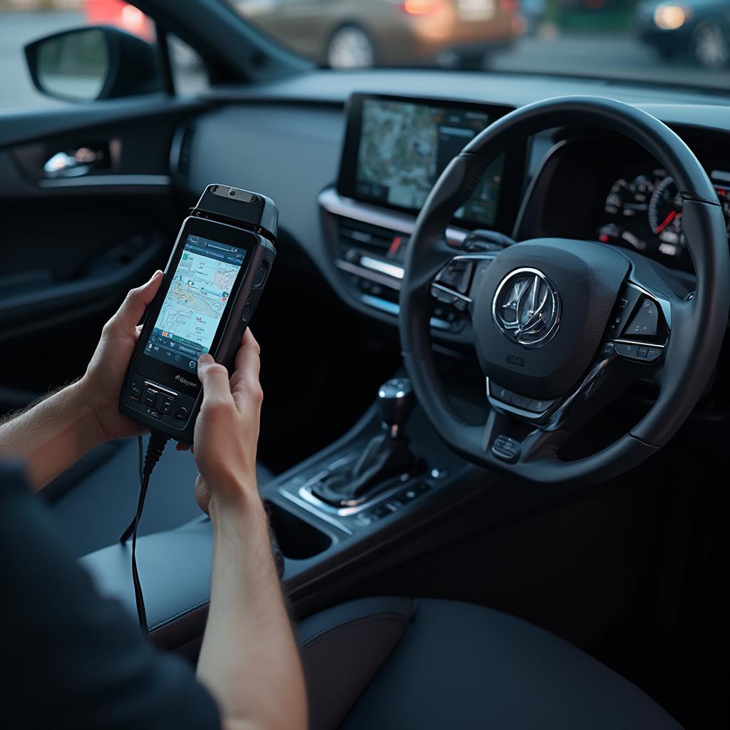 Advanced OBD2 Scanner used on a Hyundai Ioniq 5