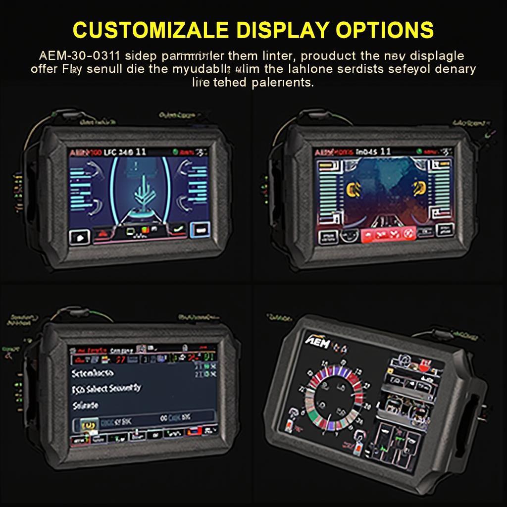 Customizable Display Options on AEM 30-0311