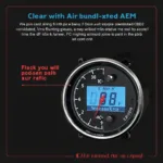 AEM OBD2 X Band Gauge Display