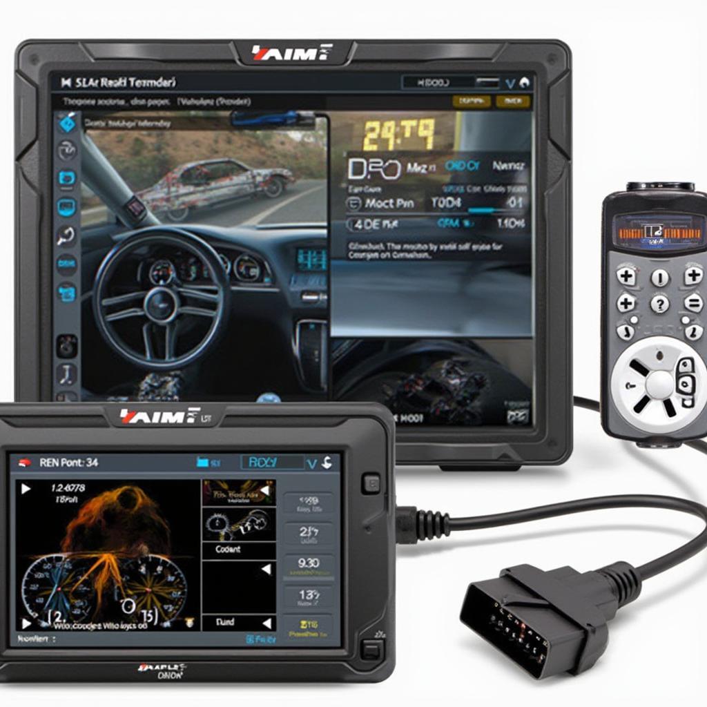 Aim Sports Data OBD2 Connection Display