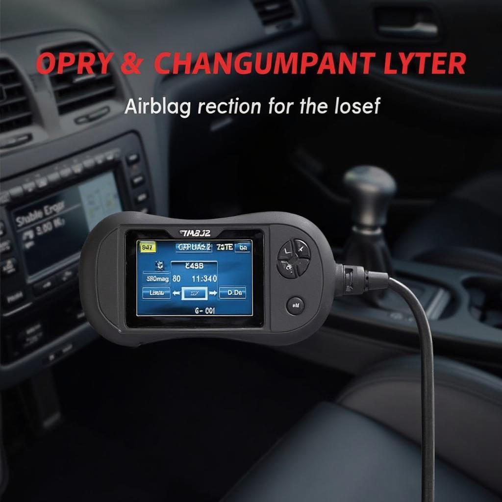 Airbag Service Reset Tool OBD2 Connection