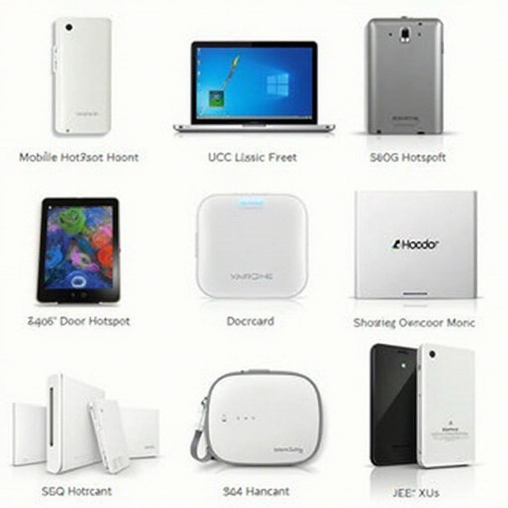 Various Mobile Hotspot Devices