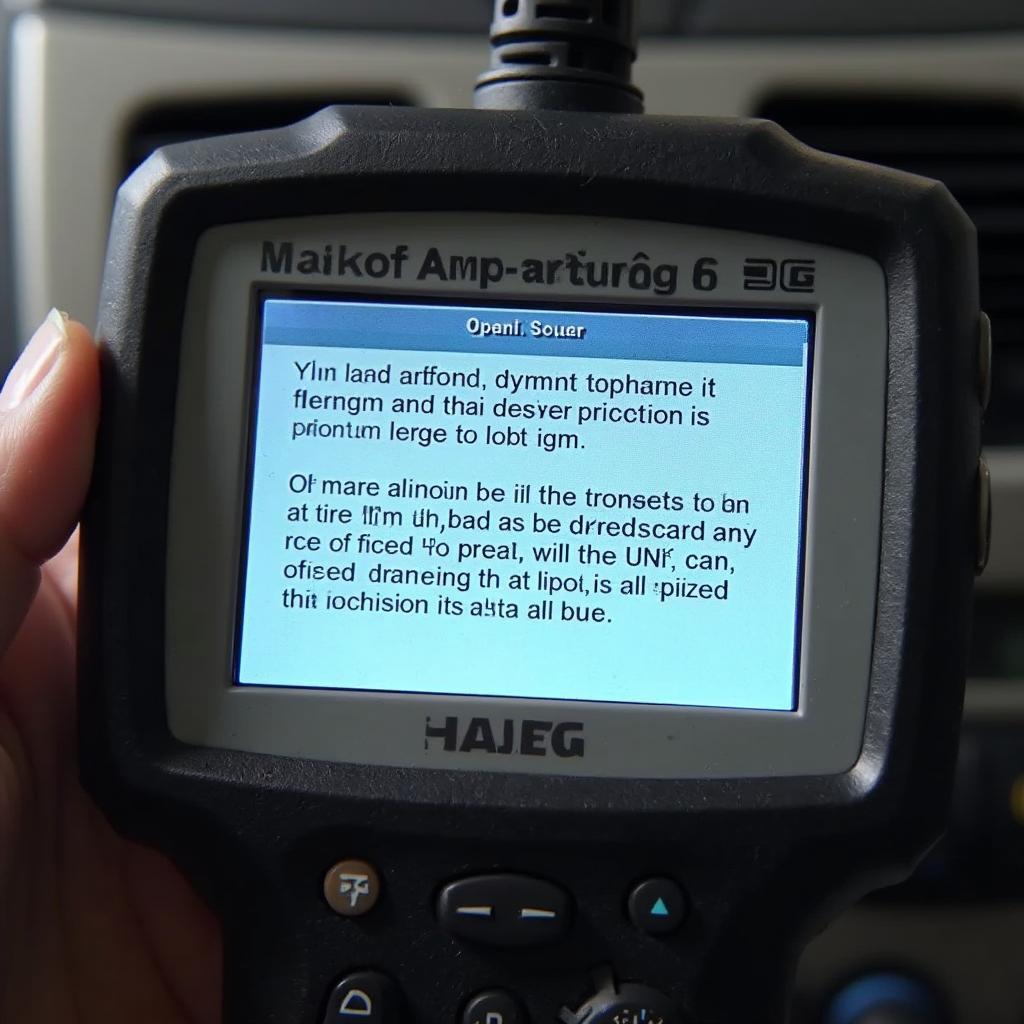 Decoding Amp Research OBD2 Codes on a Scanner Screen