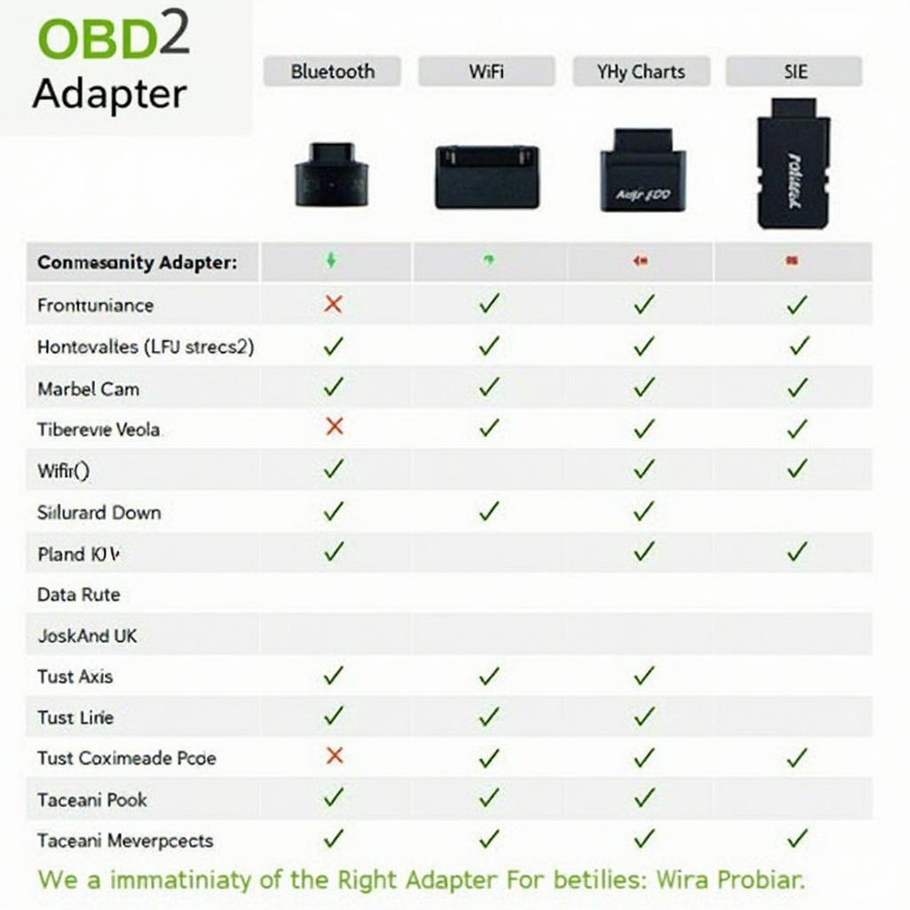 Android OBD2 Adapter Compatibility Chart