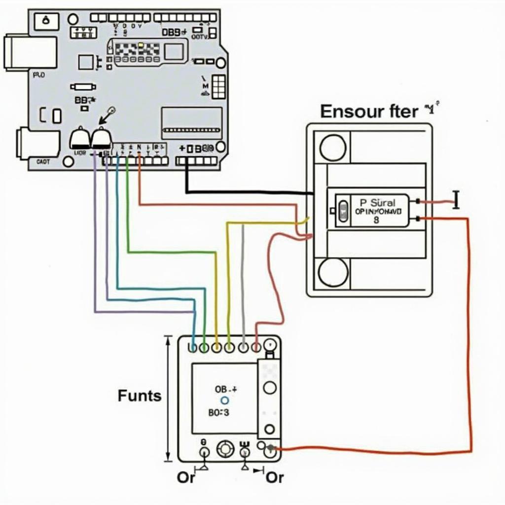 Arduino OBD2 Connection Diagram