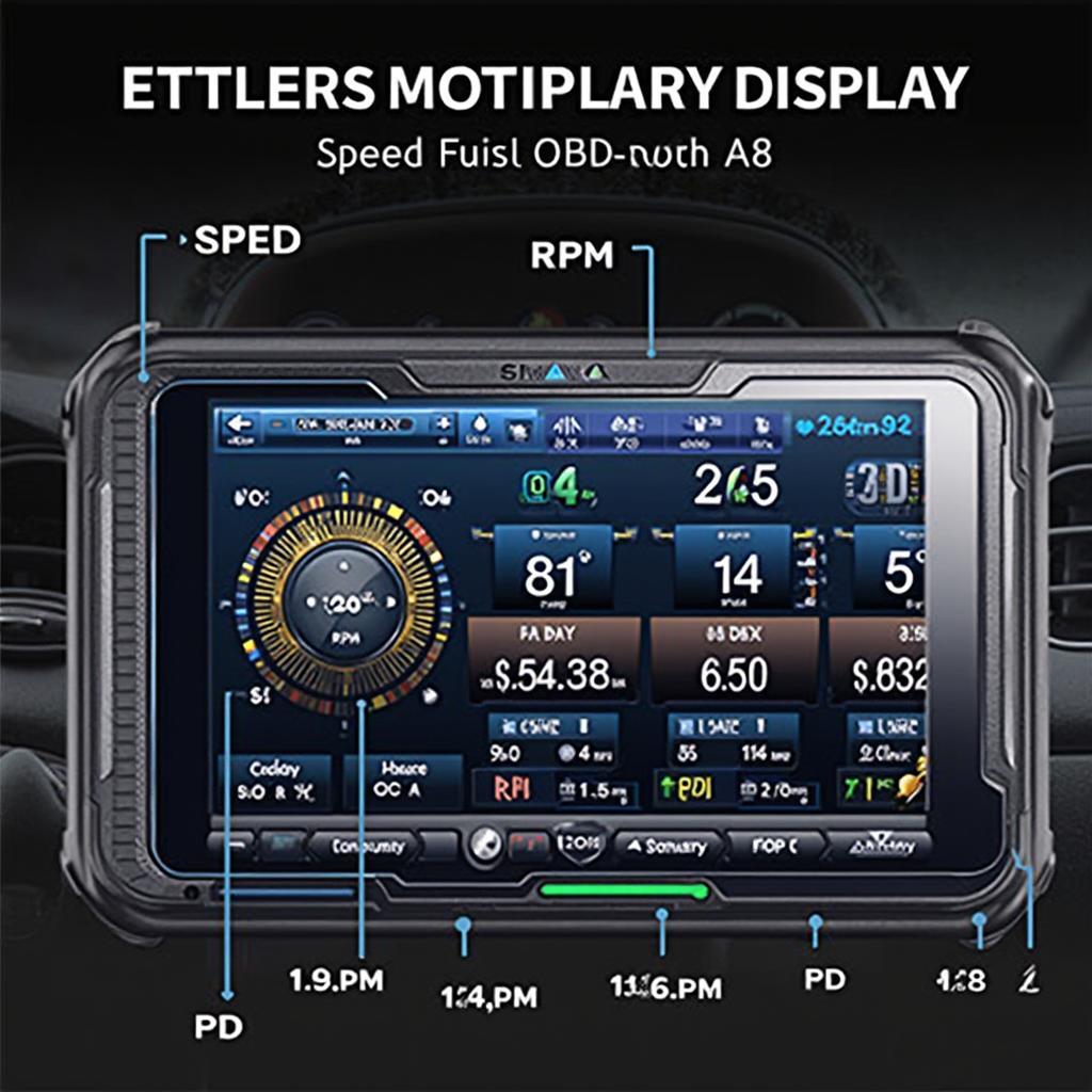 Arestech A8 OBD2 Display