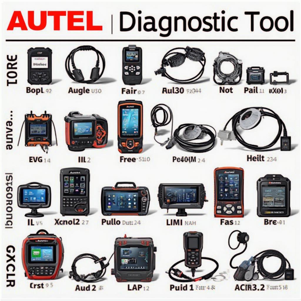 Autel Diagnostic Tool Range