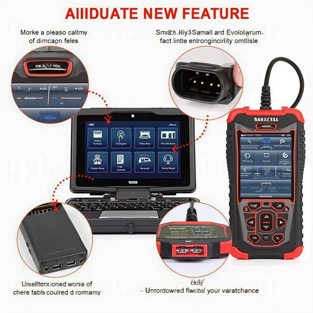 Autel MaxiCOM MK808 OBD2 Scanner Features