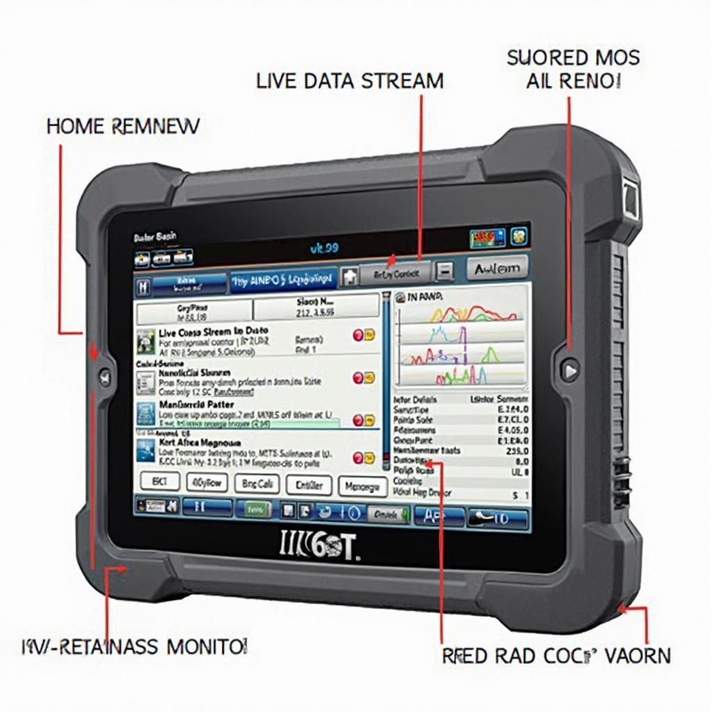 Autel ML619 OBD2 Scanner Features Display