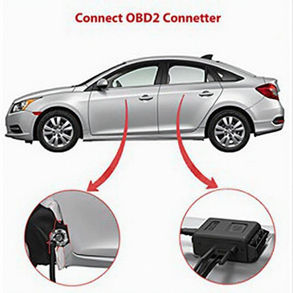 Connecting an Autel OBD2 Scanner to a Car's OBD2 Port