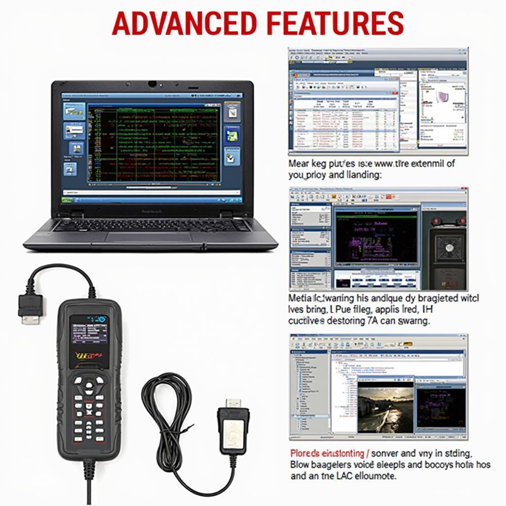 Autel Scanner OBD2 SCA Advanced Features