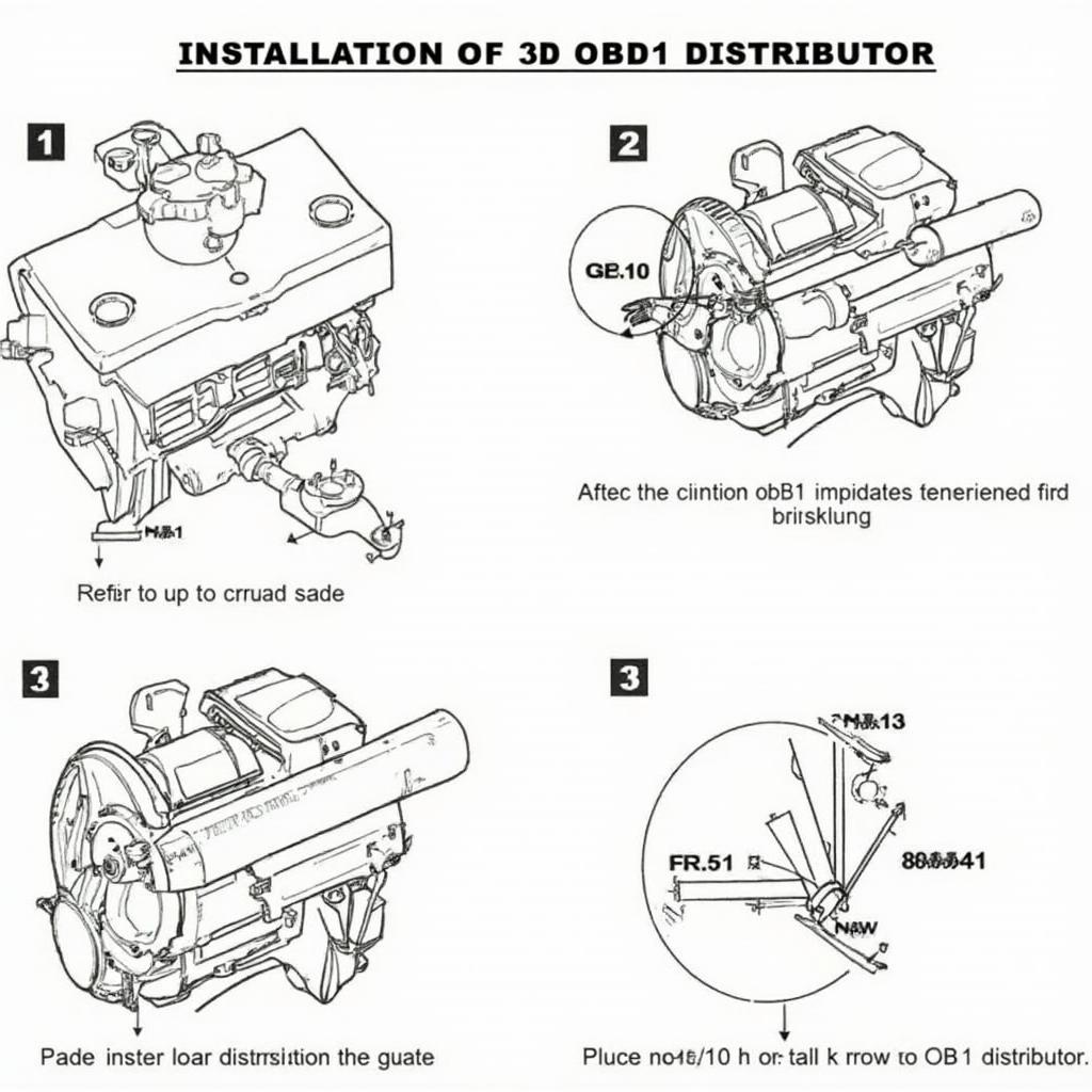 B18B1 OBD1 Distributor Installation