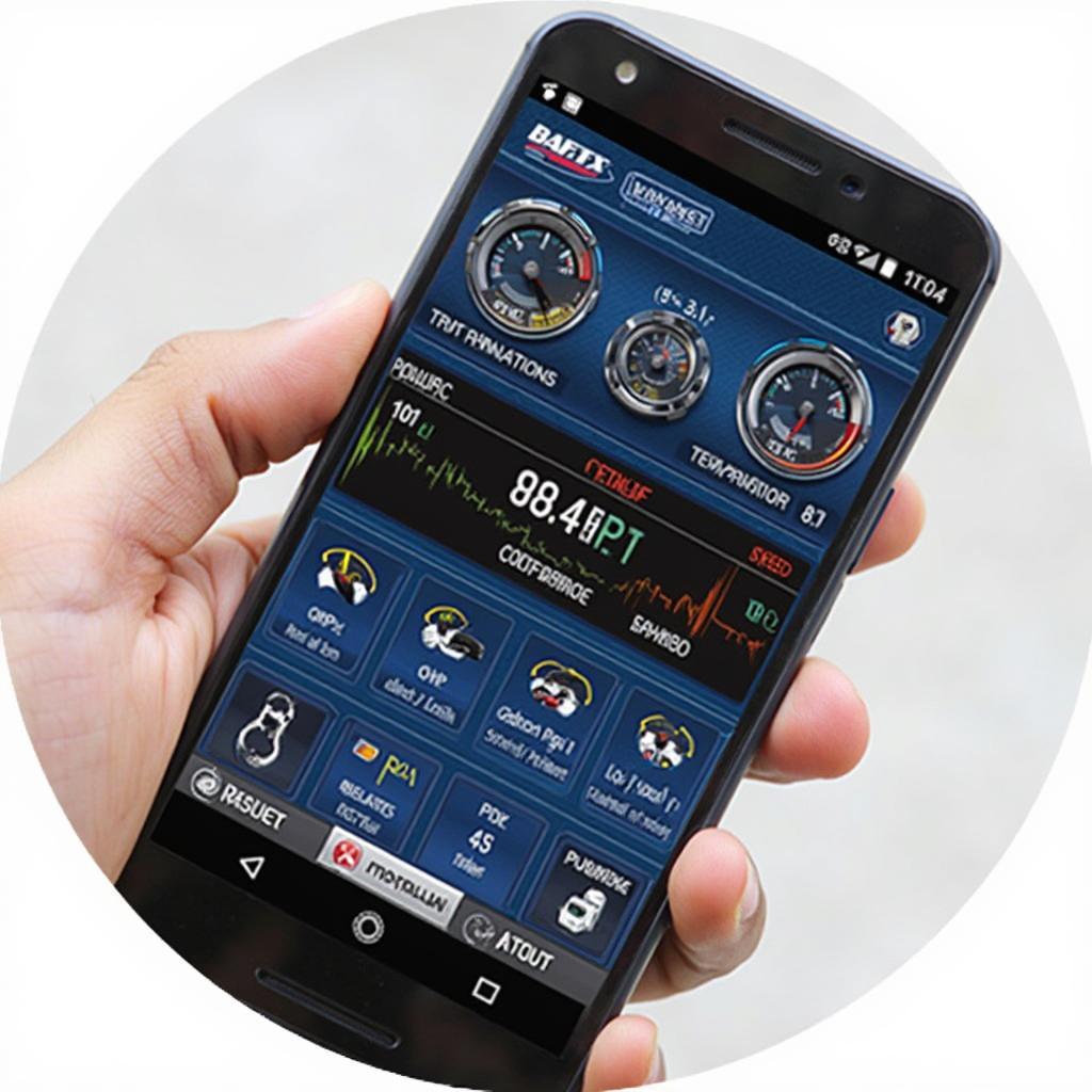 BAFX OBD2 App Interface