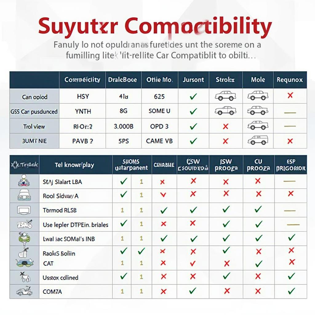 BAFX OBD2 OBDwiz Compatibility Chart for Different Car Makes and Models