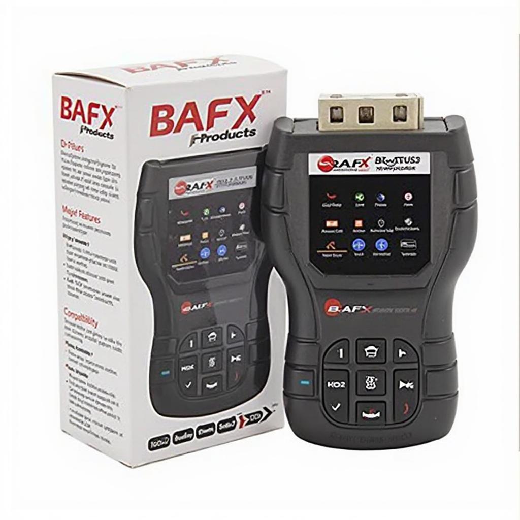 BAFX Products Wireless Bluetooth OBD2 OBDII Diagnostic Car Scanner Packaging