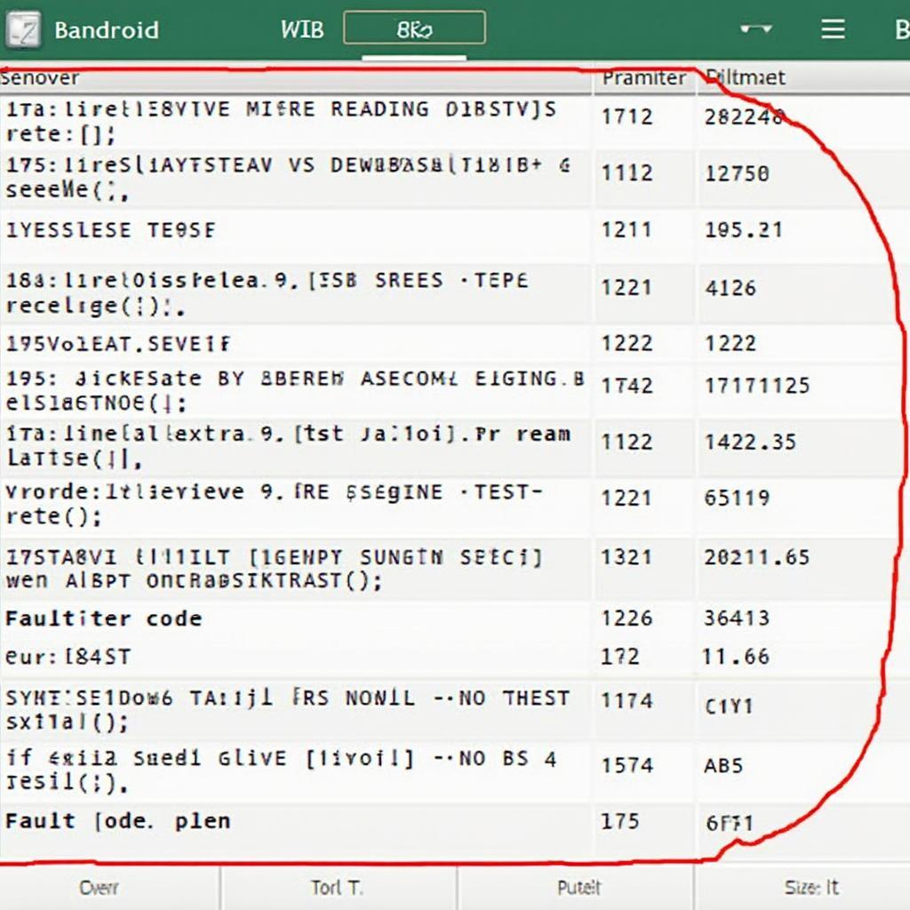 Bandroid OBD2 Scanner App Diagnosing ABS and SRS Issues