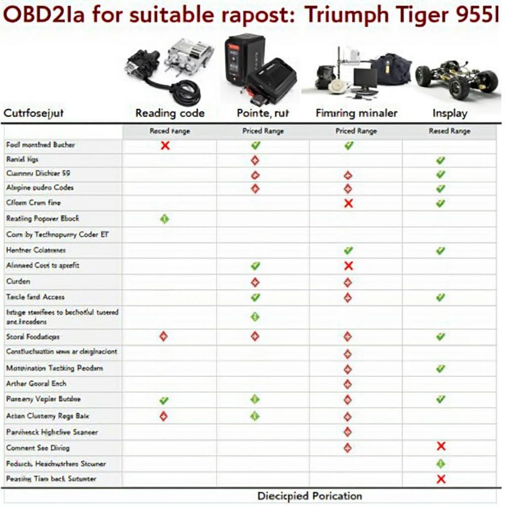 Best OBD2 Scanners for Triumph Tiger 955i Motorcycles