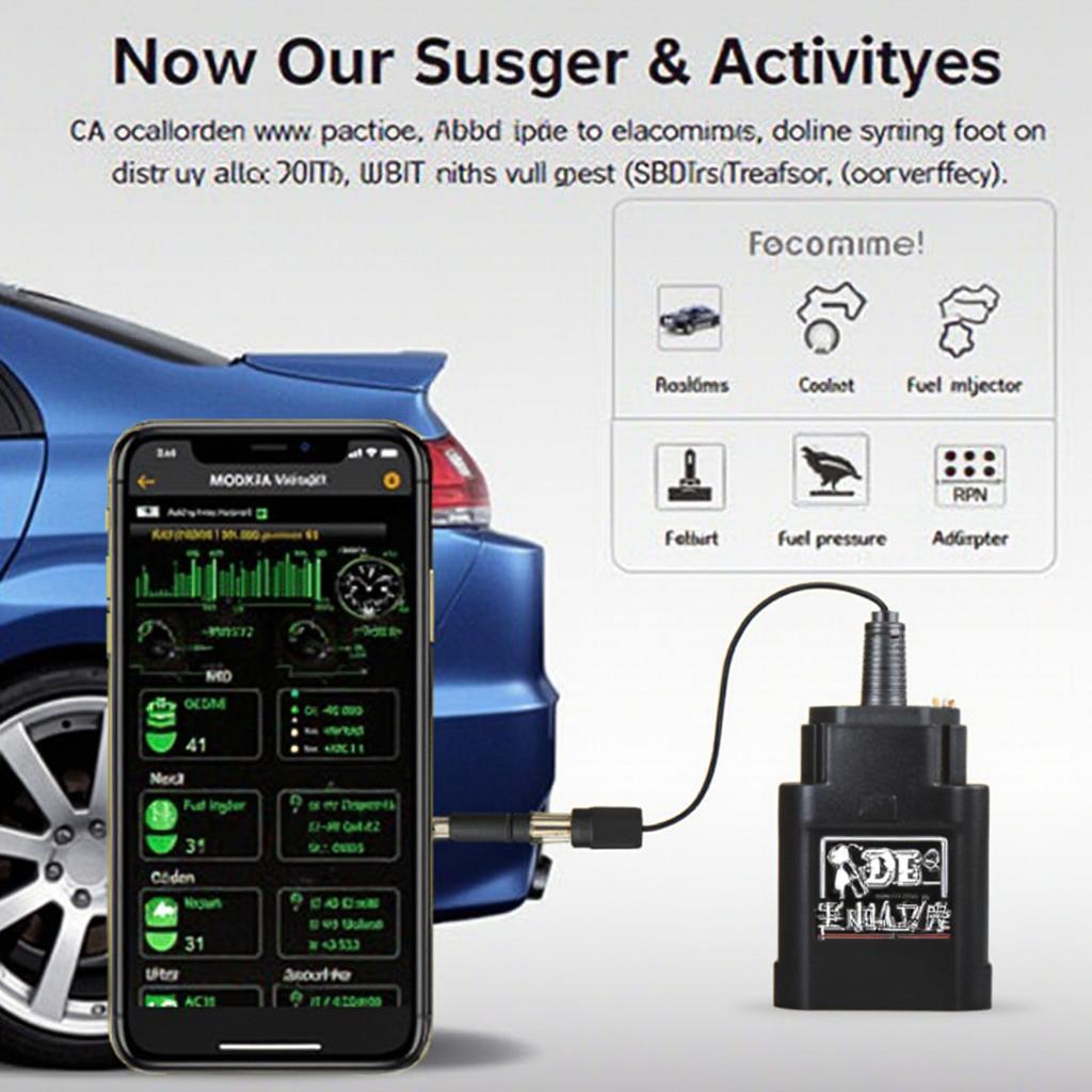 Bidirectional OBD2 Android App in Action