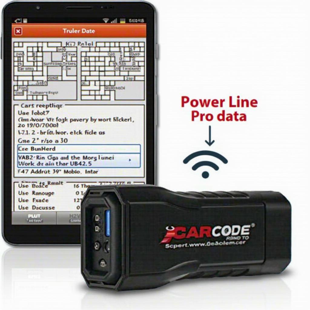 BimmerCode app interface displaying data from a Vgate iCar Pro