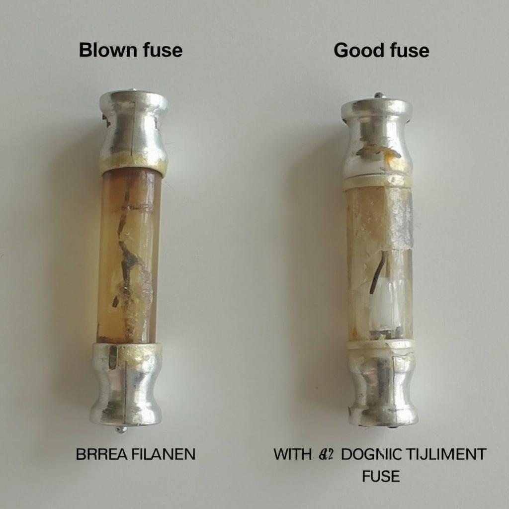 Blown Fuse vs. Good Fuse