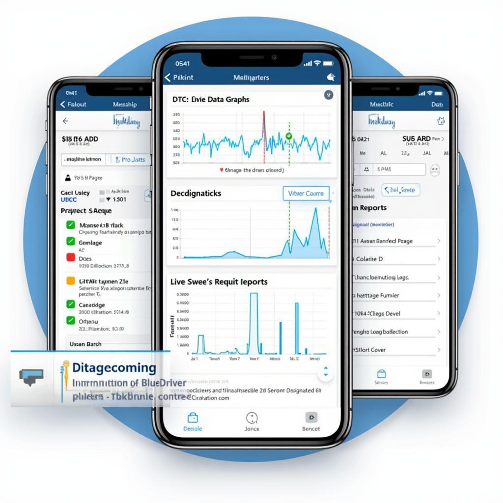 Bluedriver OBD2 Scan Tool Mobile App Interface