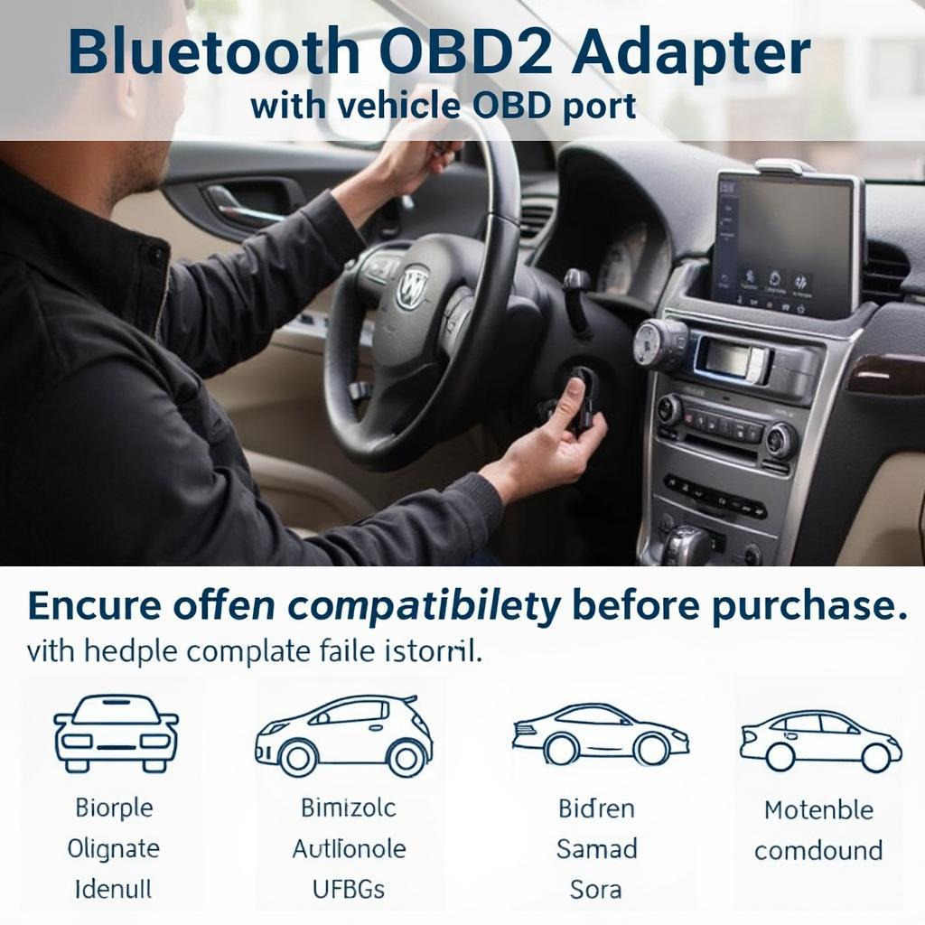 Checking Bluetooth OBD2 Adapter Compatibility with Vehicle